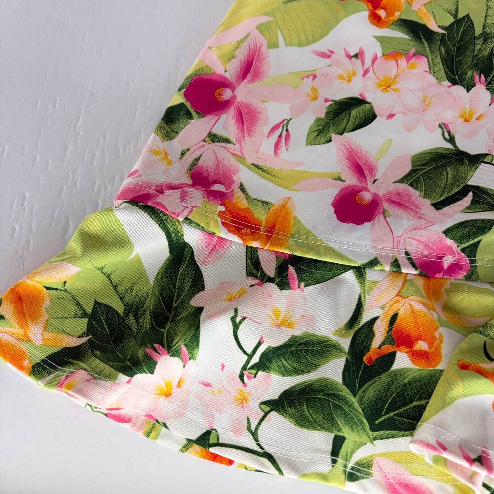 Tommy Bahama Everyday Active Tropical Floral Ruffle Skort Size XS - Picture 11 of 15